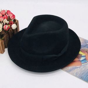 Chapeaux Fedora de style Indiana Jones pour femmes et hommes, 100% laine douce et pliable - Product Image 5