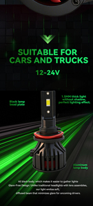 Ampoules de phares LED 60W 12 24V, éclairage automobile, fournisseur, compatible avec <span class=keywords><strong>H1</strong></span> H3 H4 <span class=keywords><strong>H7</strong></span> H11 9005 9012 - Product Image 3