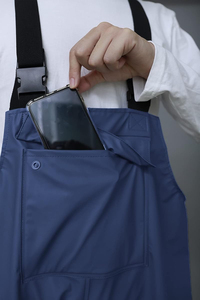 Workwear Bibs <b>Men's</b> and Women's Rain Pants Heavy Duty <b>Trousers</b> Waterproof Work Pants Fishing Workwear for <b>Men</b> and Women - Product Image 2