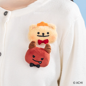 Broche en peluche BearBug, mignonne et douce, en coton PP, accessoire brodé, variations de design optionnelles, kits DIY pour enfants, 10 cm - Product Image 4