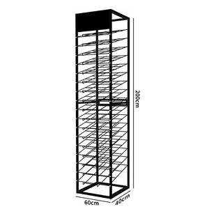 Custom multistrato copia sacchetto di carta da imballaggio espositore Stand Scrapbook ufficio negozio cancelleria in metallo cremagliera - Product Image 2