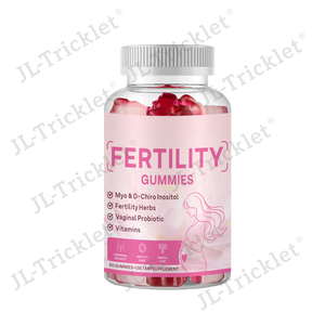 Julong OEM folati acido Gummies di fertilità ridurre la fatica gommoso donne naturali multivitaminici fertilità prenatale gummie vitaminiche - Product Image 6