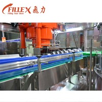 Ligne de production complète automatique de boissons gazeuses en conserve d'aluminium, machine de remplissage et de scellage de boîtes en aluminium