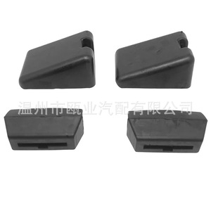 Soportes de goma para capó y cubierta de alimentos L85 6081 L85 6082 para piezas de camiones Peterbilt Kenworth, material EPDM - Product Image 4