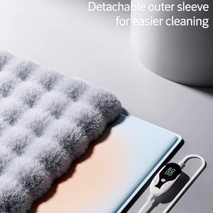 Lits chauffants <span class=keywords><strong>électrique</strong></span>s pour animaux <span class=keywords><strong>de</strong></span> compagnie, vente en gros, haute qualité, grands, personnalisables, lavables, imperméables, doux et chauds pour chats et chiens - Product Image 2