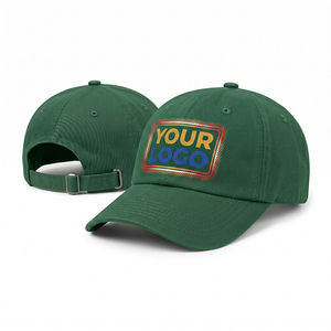 Cappellino da Baseball Personalizzato con Logo Stampato di Qualità Retail, Senza Limiti di Colore, Verde Foresta, in Cotone, Soluzione Completa per il Branding - Product Image 1