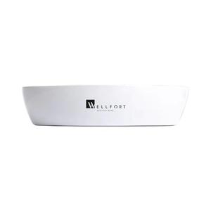 Lavabo sur pied en porcelaine fait main de bonne qualité, surface lisse, vasque à poser en céramique - Product Image 5