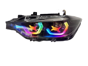 <span class=keywords><strong>ไฟ</strong></span>หน้า LED RGB สำหรับ BMW F30 F35 2013-2015, 7สี <span class=keywords><strong>X</strong></span> แฟ<span class=keywords><strong>น</strong></span>ตาซี DRL Start-up Blue use Original DRIVER Plug-and-Play - Product Image 2