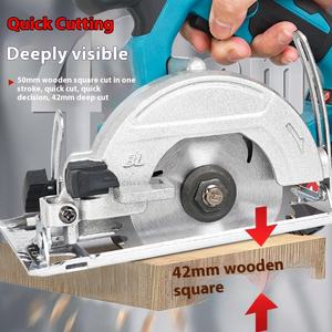 เลื่อย<span class=keywords><strong>วงเดือน</strong></span>ไฟฟ้าลิเธียม<span class=keywords><strong>ไร้</strong></span><span class=keywords><strong>สาย</strong></span>เกรดอุตสาหกรรมมืออาชีพเครื่องมืองานไม้สำหรับตัดข้ามพรมแดนต่างประเทศ - Product Image 3