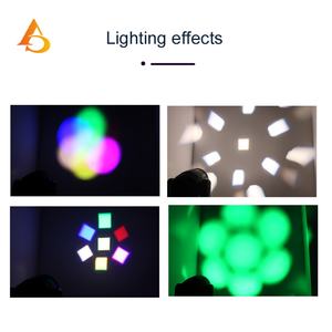 7*40W RGBW Bee Eye LED Zoom Wash Moving Head Lights 7R Beam Moving Head Spot Light pour DJ et Mariages - Product Image 6