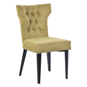 Silla de Comedor Ergonómica de Metal para Restaurante, Diseño Europeo con Tapicería Italiana de Lujo, <span class=keywords><strong>Muebles</strong></span> de Hotel - Product Image 1