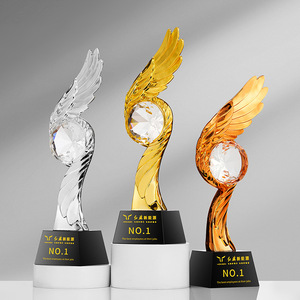 Crystal Resin <b>Trophy</b> 80x295mm <b>Engraving</b> Conference Awards Business Gifts Durable - Product Image 2