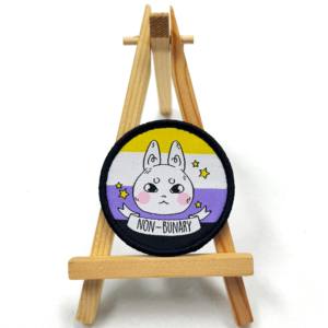 Logo de super-héros Patch tissé personnalisé coudre sur le support pour les Costumes de super-héros Merrow frontière et crochet et boucle emblème héroïque - Product Image 1