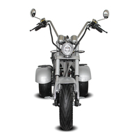Yeni 3 Tekerlekli Elektrikli Scooter 2000w 60AH 12AH/20AH/2X20AH Bataryalı Açık Gövdeli Elektrikli Chopper Citycoco Hızlı 60km Menzilli