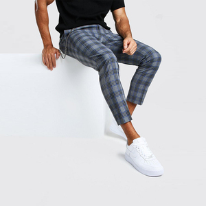 <span class=keywords><strong>Pantalon</strong></span> <span class=keywords><strong>de</strong></span> <span class=keywords><strong>costume</strong></span> extensible résistant aux plis et au repassage pour hommes d'affaires Gentleman haut <span class=keywords><strong>de</strong></span> gamme automne <span class=keywords><strong>pantalon</strong></span> décontracté à jambe droite pour hommes - Product Image 5
