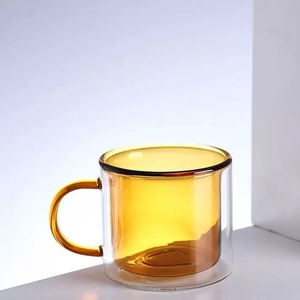 TOMONI-tazas de café con doble pared transparente para capuchino, tazas de café reutilizables de vidrio transparente, baratas, respetuosas con el medio ambiente, <span class=keywords><strong>2022</strong></span> - Product Image 5