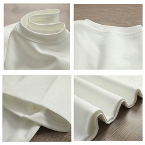 <span class=keywords><strong>T</strong></span>-shirt girocollo da uomo taglie forti in cotone 100% pesante, personalizzabile con logo DTG, stile streetwear, per stampa puff - Product Image 3