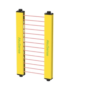 Barrières lumineuses de sécurité de type 4 PLe, capteurs photoélectriques à faisceau traversant, interrupteurs de capteurs de barrières lumineuses - Product Image 2