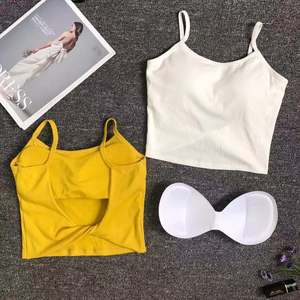 Commercio all'ingrosso Senza Soluzione di Continuità delle Donne di Bellezza Indietro Reggiseni Sportivi Della Maglia Wireless Pad <span class=keywords><strong>Bralette</strong></span> - Product Image 2
