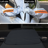 Pare-Soleil Magnétique pour Pare-Brise Avant de Voiture, Épaissi, Anti-UV, Isolation Thermique, Housse de Protection Contre la Neige