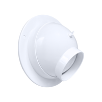 Diffuseur sphérique réglable en ABS pour système d'air frais et projet de ventilation de cuisine