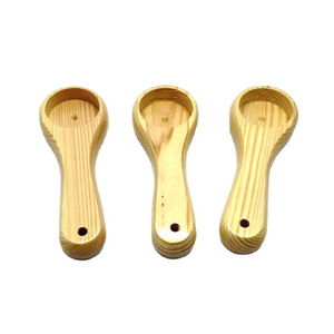 Wooden Makeup Brush Handles BQ-06 Custom Made For <b>Foundation</b> Face Use - Product Image 1