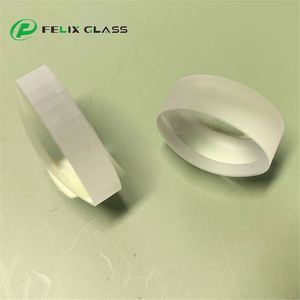 เลนส์เปล่าแบบกึ่งสำเร็จรูป FELIX Custom OEM กระจกแซฟไฟร์เคลือบโค้งเว้าแบบ Aspheric Optical B270 - Product Image 3