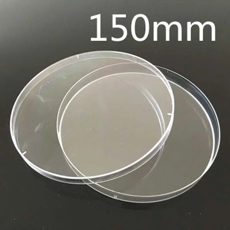 Different Types Manufacture Price Lab High Purity Round Clear Surface Microbial Sampling Petri Dish