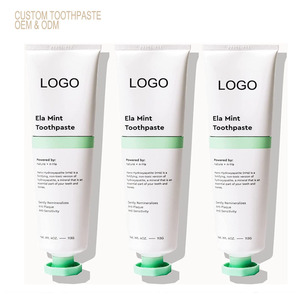 Dành cho người lớn/trẻ em/Pet kem đánh răng tùy chỉnh riêng logo thương hiệu riêng hữu cơ tự nhiên làm trắng kem đánh răng chay - Product Image 1