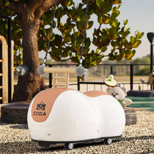 Penjualan terlaris baru anak-anak ayunan mobil elektrik bayi kacang Twister dengan lampu musik LED - Product Image 6