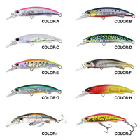 Leurre de pêche coulant Minnow 92mm 40g, appât artificiel, vente en gros, matériel de pêche pour poissons prédateurs d'eau douce et d'eau salée