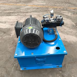 Station de pompage hydraulique Xiangli 1,5 kW, réservoir d'huile 30 L, pompe à engrenages, double électrovannes, unité de puissance, équipement - Product Image 1