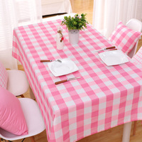 Nappe en toile imprimée térylène rectangulaire moderne Serviette à carreaux Nappe à thé pour hôtel ou maison Tissu tissé