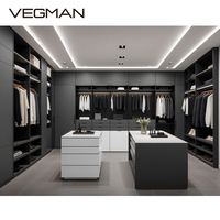 Armoire moderne et simple, meuble de rangement avec panneaux, dressing pour appartement et chambre à coucher