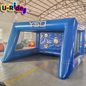 Porta da <span class=keywords><strong>Calcio</strong></span> Gonfiabile per Carnevale, <span class=keywords><strong>Gioco</strong></span> di Tiri al Bersaglio, Simulatore di Calci di Rigore Gonfiabile per Scuole - Product Image 3