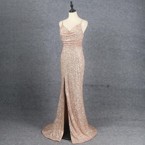 High Quality Summer Bridesmaids <strong>Dress</strong> champagne Bridesmaid <strong>Dresses</strong> Plus <strong>Size</strong> <strong>Sequin</strong> Bridesmaid <strong>Dress</strong> - Product Image 6