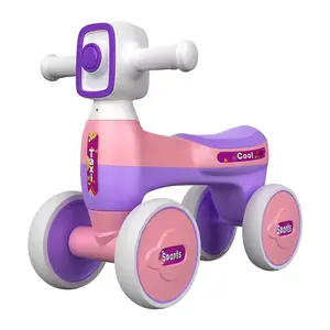 הכי חדש לילדים צעצועים מקסימים הליכון לתינוק נסיעה על מכונית צעצוע / מכונית נדנדה לתינוק צעצוע לילדים קטנוע פלסטיק קטנוע ילדים