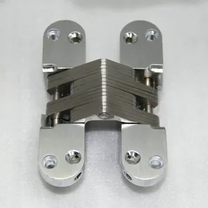 Bisagras de puerta ocultas invisibles ocultas de aleación de zinc <span class=keywords><strong>Bisagra</strong></span> <span class=keywords><strong>oculta</strong></span> <span class=keywords><strong>Soss</strong></span> Cross para puertas al ras - Product Image 4