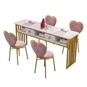 2025 Lucky Hot Sale <b>Nail</b> Salon Furniture <b>Nail</b> <b>Tables</b> <b>Nail</b> Art Beauty Salon Supplies Desk - Product Image 2