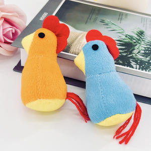 Jouet en peluche mini poussin mignon avec feuille de catnip, jouet de chat interactif, en stock, vente en gros, jouets à mâcher pour chats, jouet pour chat - Product Image 4