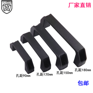 ที่จับดึงอุปกรณ์อุตสาหกรรม Anwang ขนาด 180 มม. สีดำ ทำจากพลาสติกไนลอน - Product Image 2