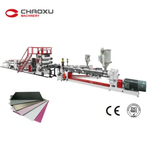 Chaoxu 1-2 Lagen Blad Extrusie Machine Naar Het Maken Van Abs/Pc Bagage