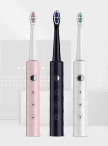 Wiederauf ladbare elektronische Sonic-Zahnbürste für Erwachsene mit weichen Delrin-Borsten Automatisches Zahnbürsten-Form produkt - Product Image 4