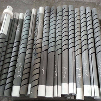Pemanas Silikon Karbida Tipe Spiral Ganda Elemen Pemanas SiC untuk Tungku dan Kiln