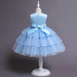 Ropa Infantil de Alta Calidad, Vestido de Gasa para Niñas, Vestidos de Princesa de Una Pieza para Fiestas Infantiles - Product Image 2