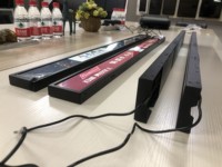 Écran publicitaire LCD VETO de 37,8 pouces pour étagères intérieures, écran LCD étiré Android pour les étagères des magasins de détail