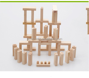 Gỗ sồi khổng lồ nhào lộn Tháp xếp chồng bằng gỗ khối gỗ đồ chơi xây dựng thiết lập cho người lớn PE OEM 000 cho trò chơi ngoài trời - Product Image 5