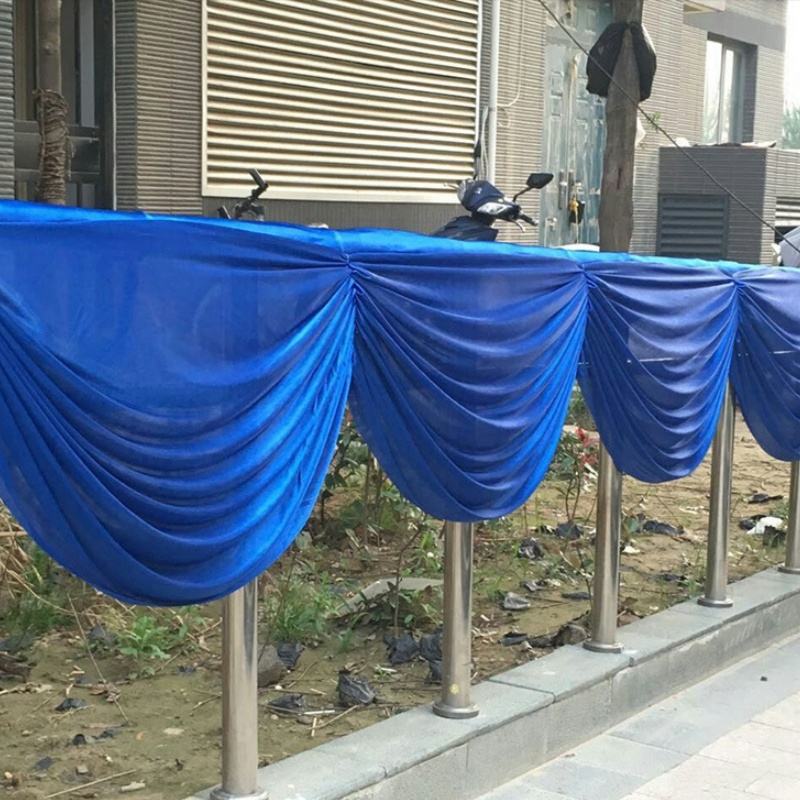 ม่านไหมน้ำแข็ง (ไม่มีพู่) 1ม