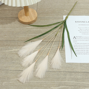 Roseau artificiel fleur <span class=keywords><strong>de</strong></span> mariage plante verte décoration <span class=keywords><strong>de</strong></span> la maison paquet <span class=keywords><strong>de</strong></span> luxe pot d'herbe <span class=keywords><strong>de</strong></span> pampa séché naturel - Product Image 6