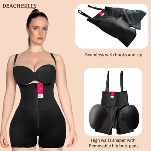 Coussinets de hanche sans couture, vêtements de mise en forme, rehausseur de fesses, short rembourré invisible, lisse, ventre plat, taille et cuisse, Trianer - Product Image 2